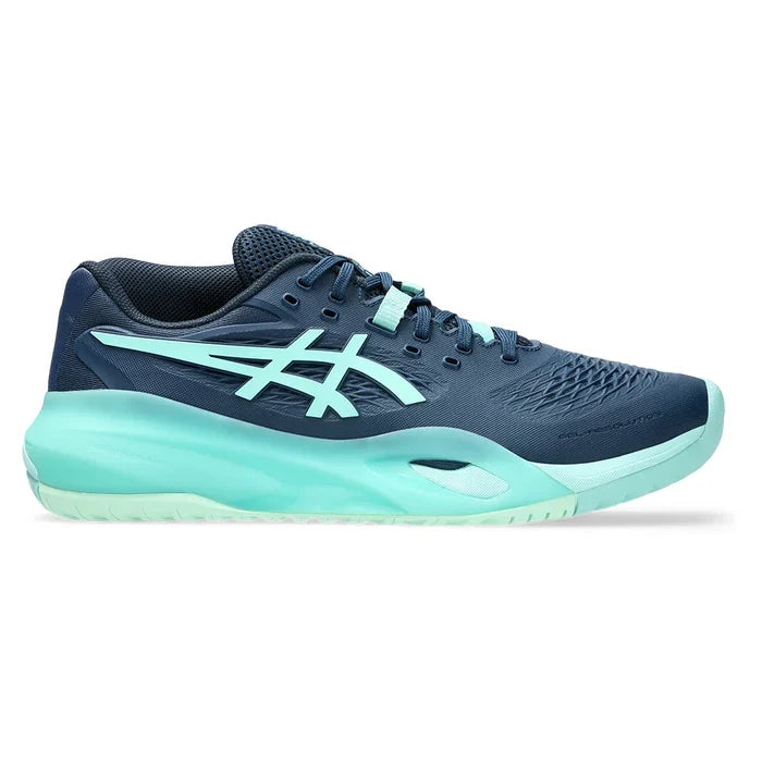 Men's GEL-Resolution X Shoes Night Sky and Illuminate Mint