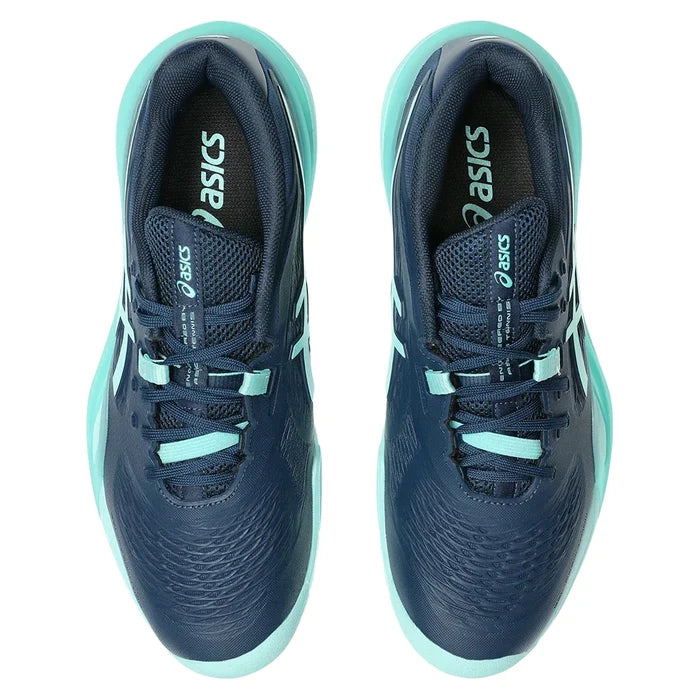 Men's GEL-Resolution X Shoes Night Sky and Illuminate Mint