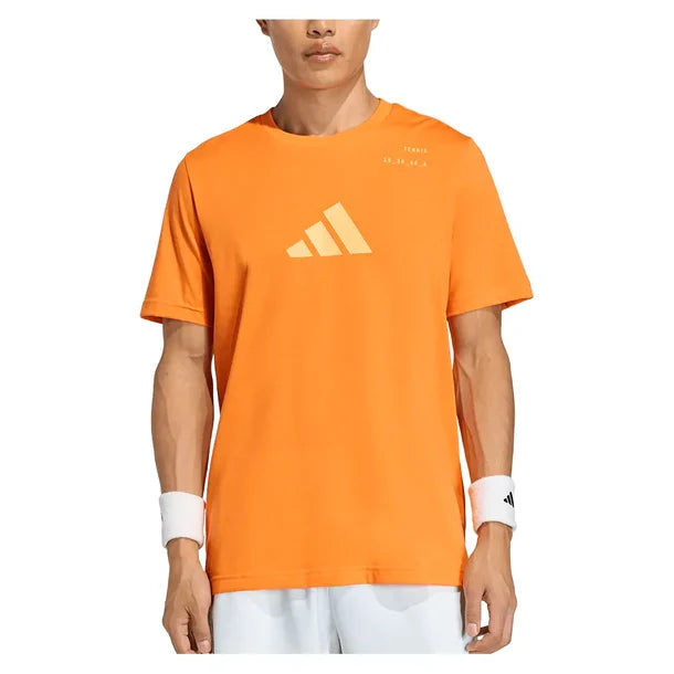 Men's Graphic Top Pure Orange