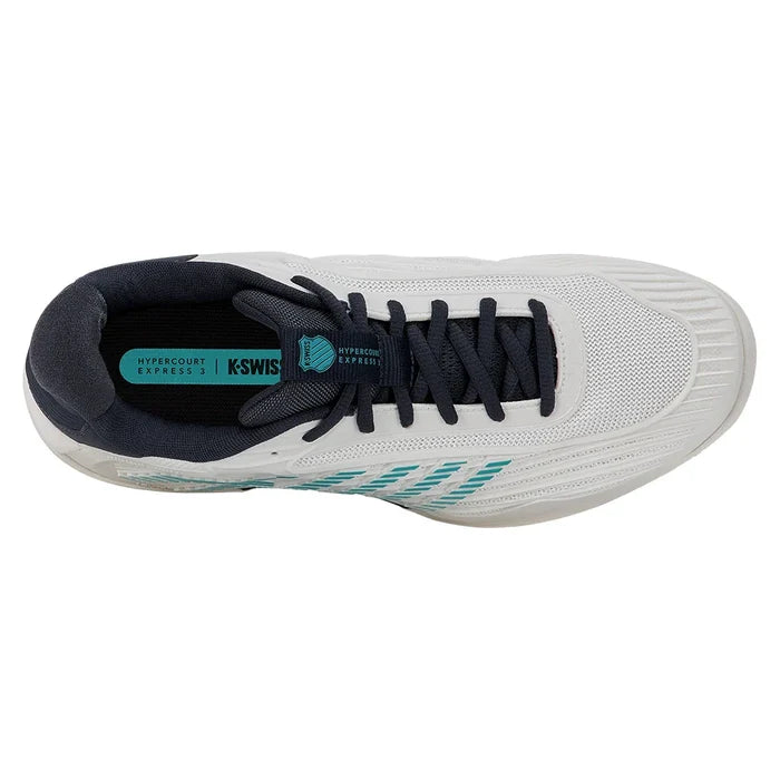 Men's Hypercourt Express 3 Shoes Blanc de Blanc and Carbon