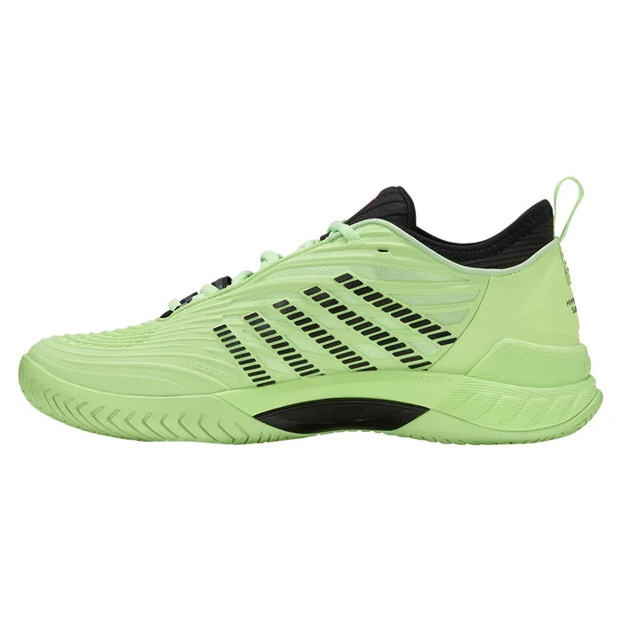 Men's Hypercourt Supreme 2 Shoes Soft Neon Green and Black