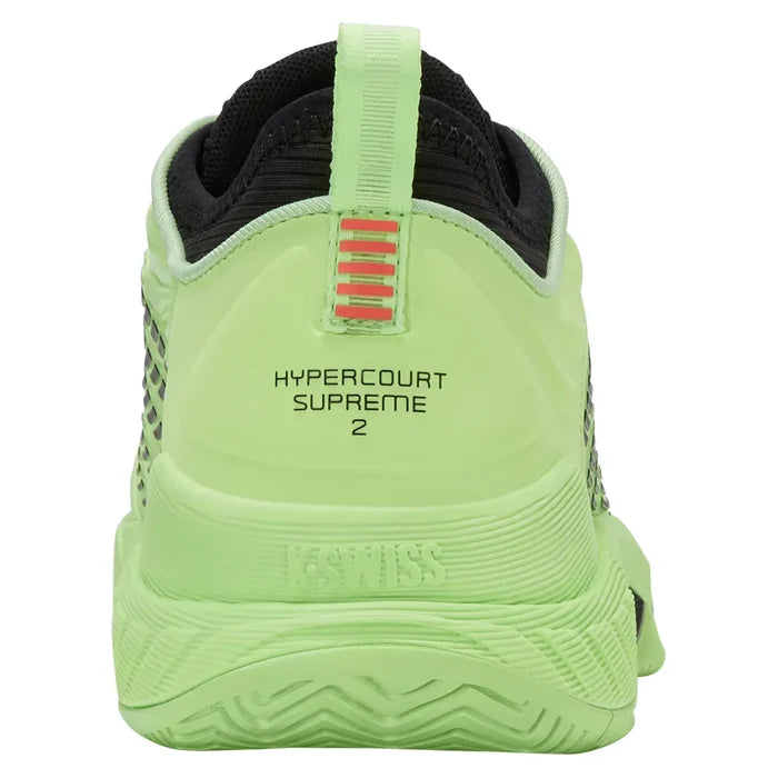 Men's Hypercourt Supreme 2 Shoes Soft Neon Green and Black