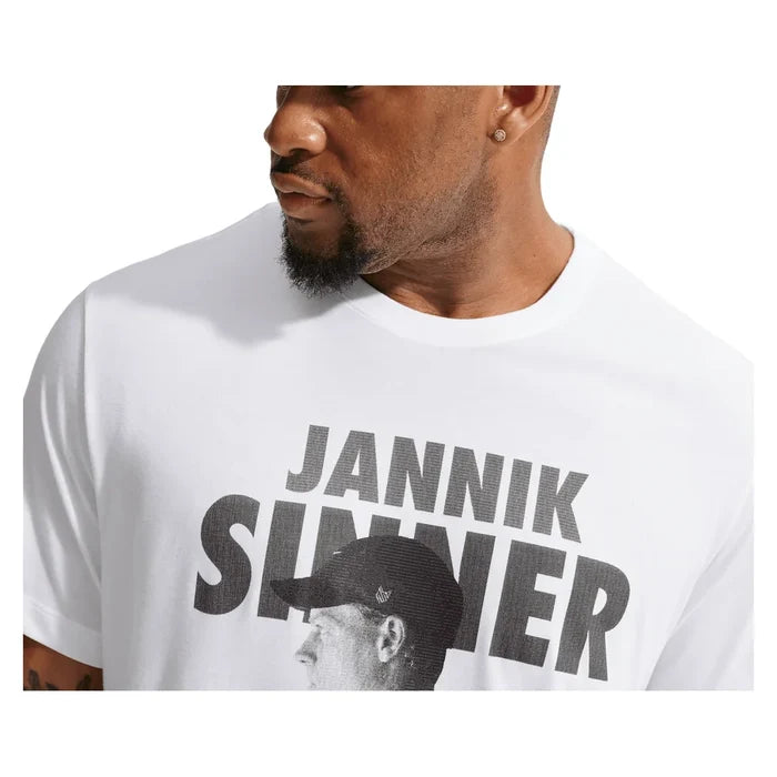 Men's Jannik Sinner Court Dri-FIT Graphic T-Shirt, Nike, Pickleball Express, IZ2725-H26-6
