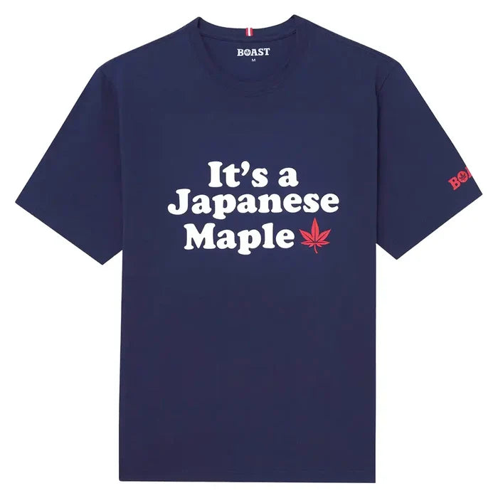 Men's Japanese Maple Leaf Tee Navy