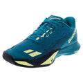 Men's Jet Mach 4 All Court Shoes Blue and Lime Yellow