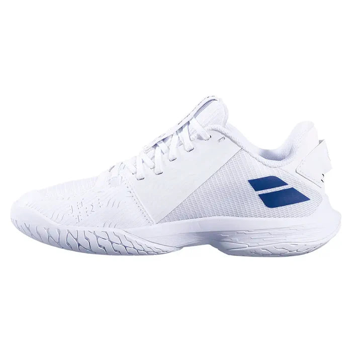 Men's Jet Tere 2 All Court WIM Court Shoes White and Blue Navy