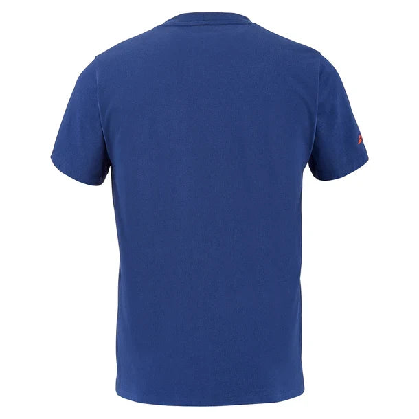 Mens Juan Lebron Cotton Tennis Tee Blue Depths