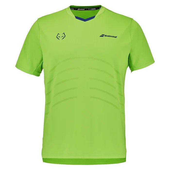 Men's Juan Lebron Replica Tennis Top Green Flash