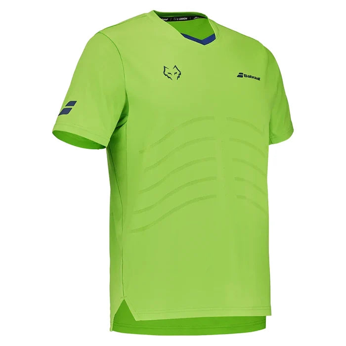 Men's Juan Lebron Replica Tennis Top Green Flash
