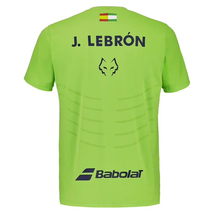 Men's Juan Lebron Replica Tennis Top Green Flash