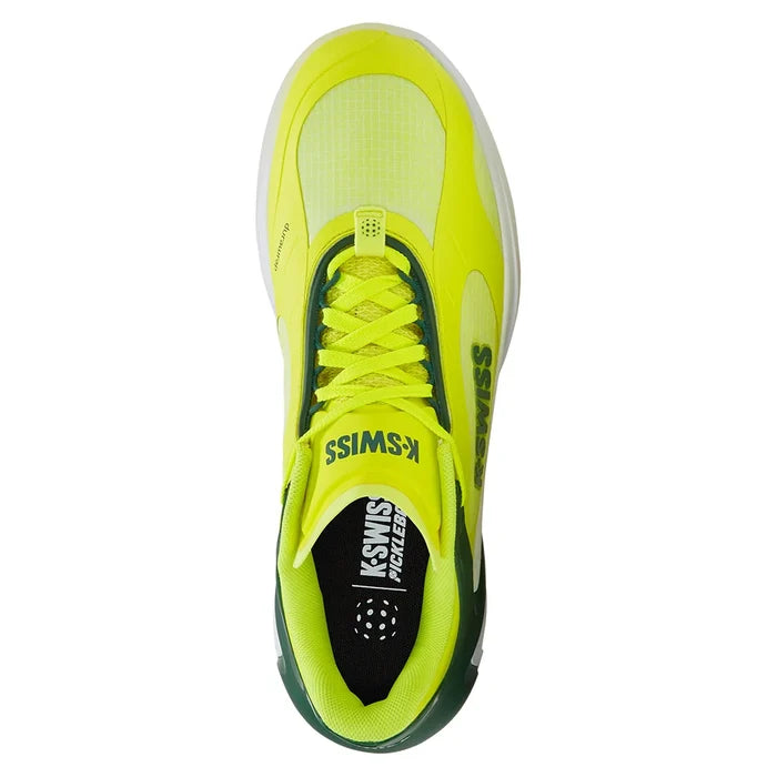 Men's K-Frame Pickleball Shoes Neon Lime and Eden