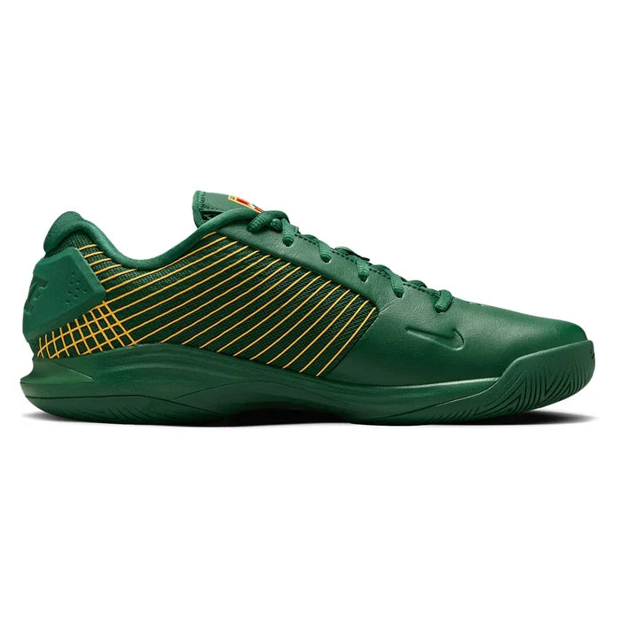 Men's London Zoom Vapor 12 Hypersmash Court Shoes Gorge Green and White