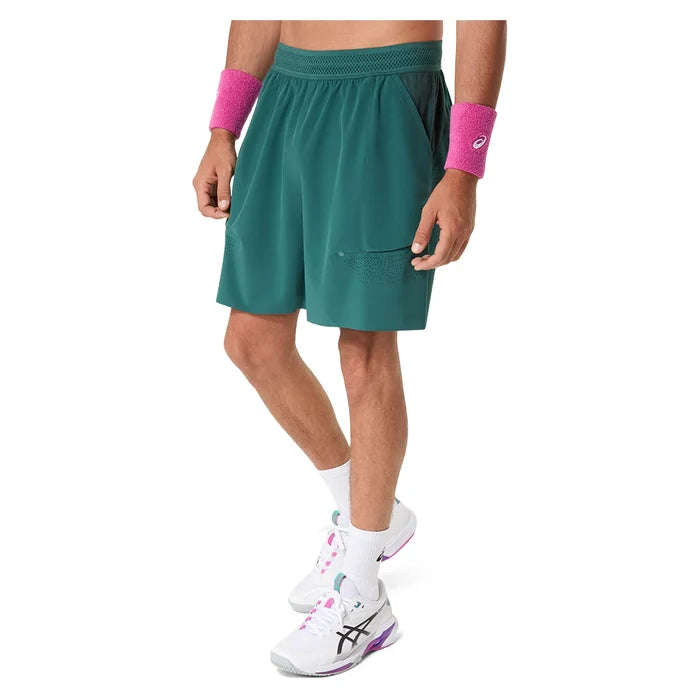 Men's Match Laser Cut 7 Inch Short Dark Neptune