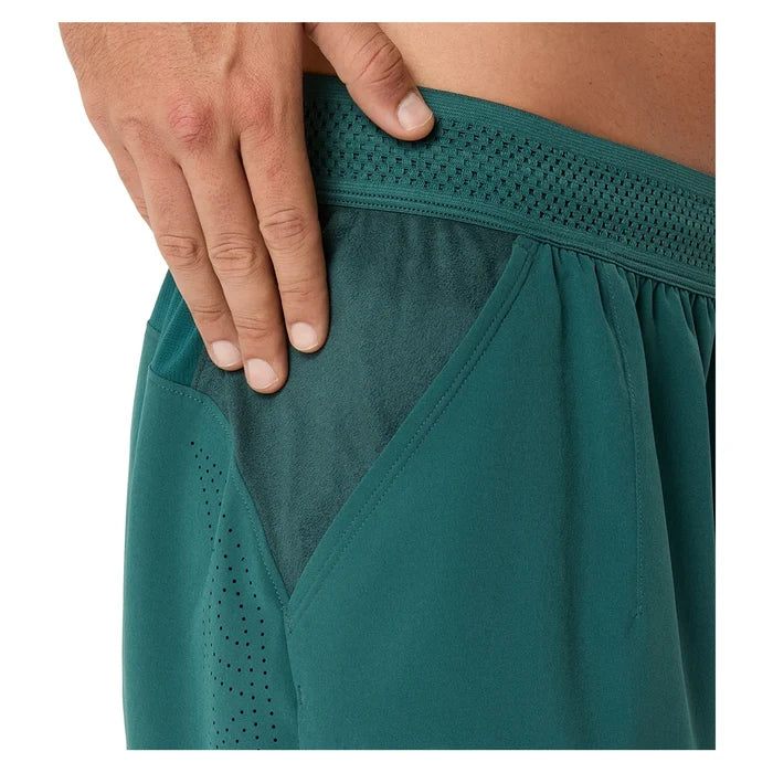 Men's Match Laser Cut 7 Inch Short Dark Neptune