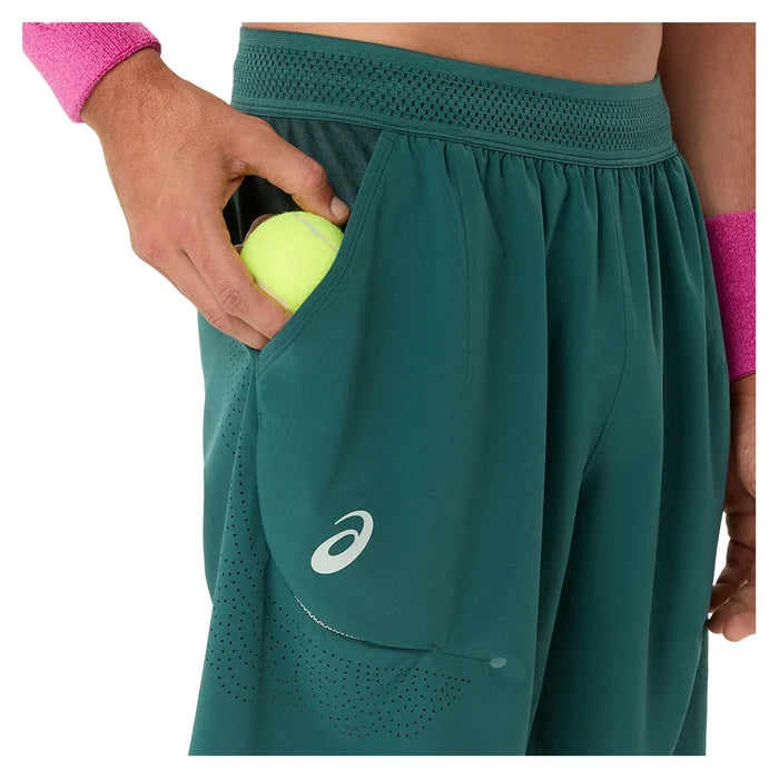 Men's Match Laser Cut 7 Inch Short Dark Neptune
