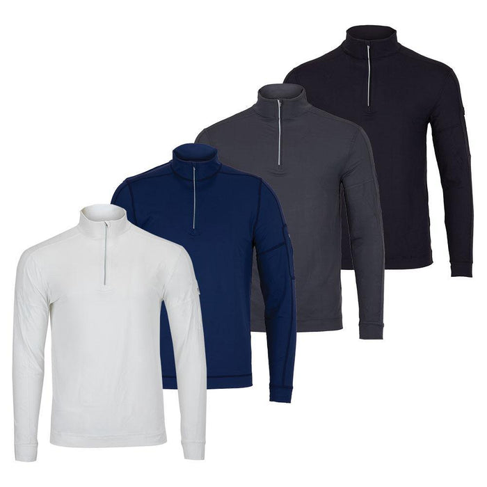 Men's Mock Zip Top