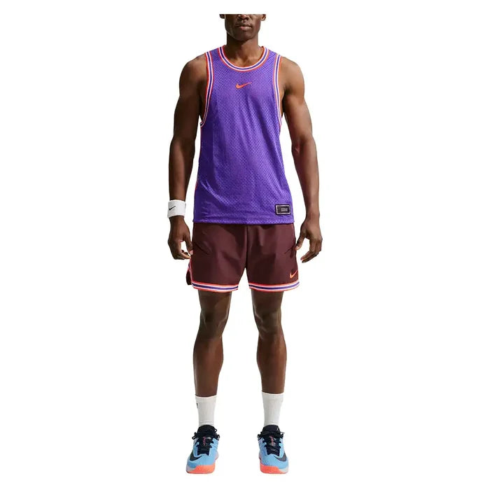 Men's New York Court Dri-FIT Slam U1 Reversible Tank Dark Concord and Bright Crimson