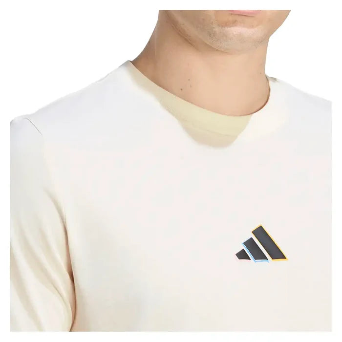 Men's New York Graphic Top Cream White