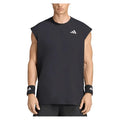 Men's New York Oversized Sleeveless Top Black