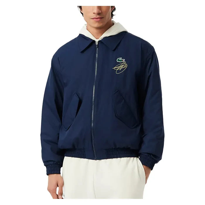 Men's Novak Djokovic Tennis Jacket Navy