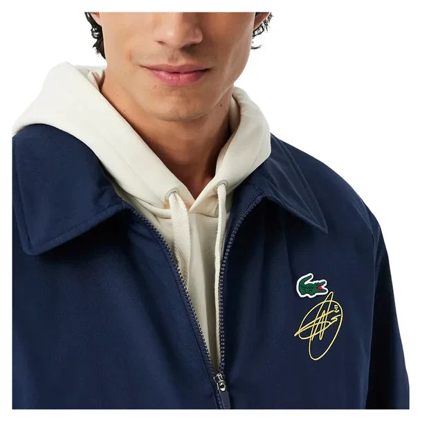 Men's Novak Djokovic Tennis Jacket Navy