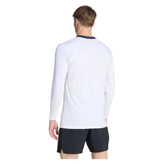 Men's Paris Longsleeve WOW Top White
