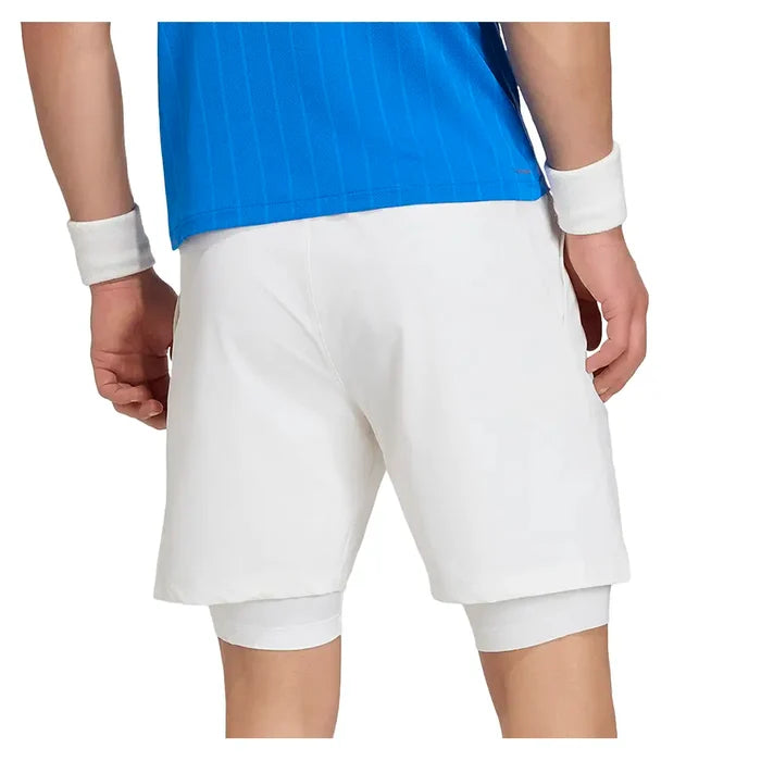 Men's Paris Shorts Set White