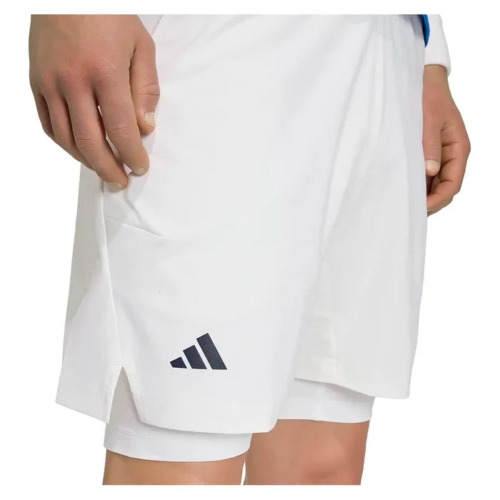 Men's Paris Shorts Set White