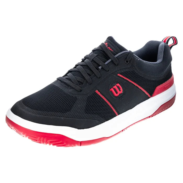 Men's Pickle Pro Pickleball Shoes Black and Infrared