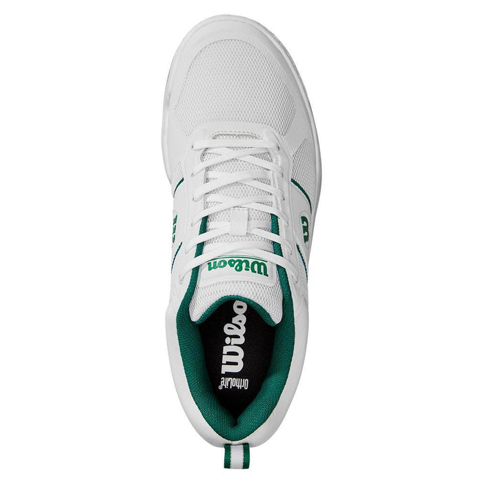 Men's Pickle Pro Pickleball Shoes White and Bosphorus