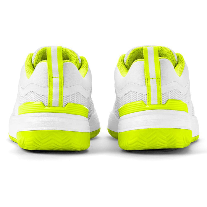 Men's Pickle Pro Pickleball Shoes White and Safety Yellow