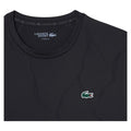 Men's Players Sleeveless Tee Black, Lacoste, Black, Pickleball Express, TH1124-031F26-BLACK-1