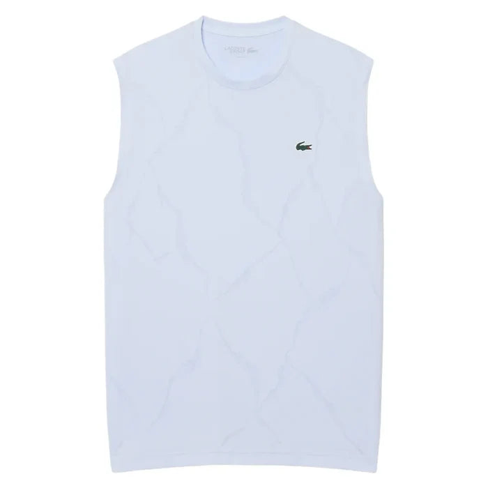 Men's Players Sleeveless Tennis Tee Rill, Lacoste, Rill, Tennis Express, TH1124-T01F26-RILL-1