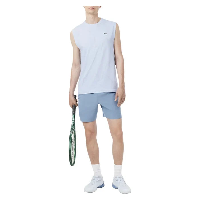 Men's Players Sleeveless Tennis Tee Rill, Lacoste, Tennis Express, TH1124-T01F26-4