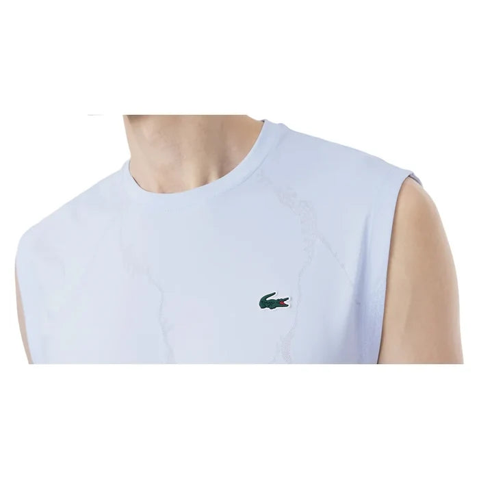 Men's Players Sleeveless Tennis Tee Rill, Lacoste, Tennis Express, TH1124-T01F26-5