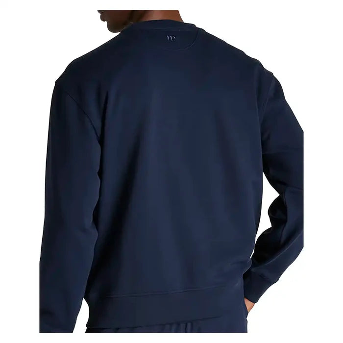 Men's Playstate Crew Sweatshirt Classic Navy and Varsity Red