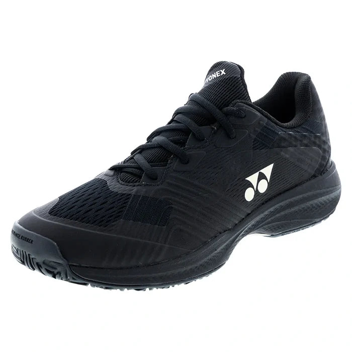 Men's Power Cushion SONICAGE Court Shoes Black and Mocha Gray