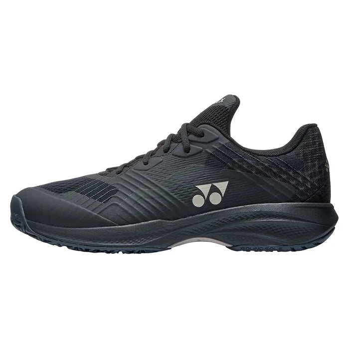 Men's Power Cushion SONICAGE Court Shoes Black and Mocha Gray