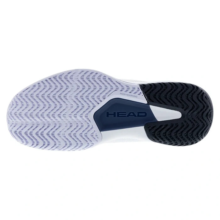 Men's Revolt Court 5.0 Shoes White and Blueberry