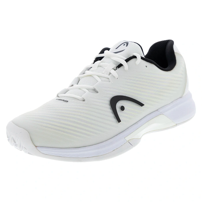 Men's Revolt Pro 4.0 Court Shoes White and Black