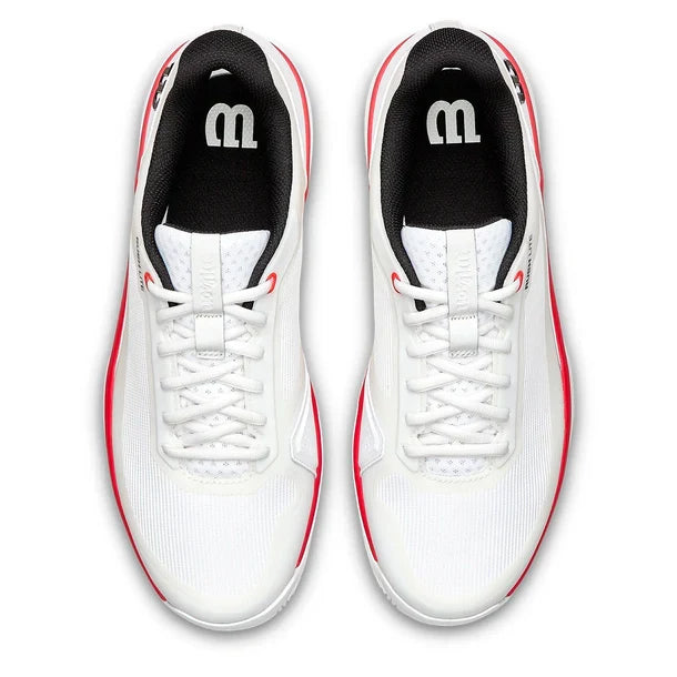 Men's Rush Lite 5 Shoes White and Black