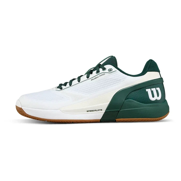 Men's Rush Pro 5 Tennis Shoes White and Sycamore-Footwear-Wilson-WRS337180U-S26-1-Tennis Express