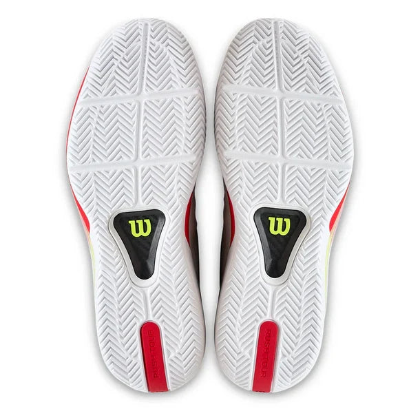 Men's Rush Tour 5 Court Shoes White and Black
