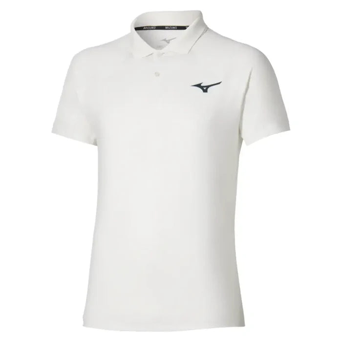Men's Shadow Tennis Polo-Apparel-Mizuno-0000 White-S, [current_file_name-Tennis Express