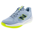 Men's SmashStep PKL 2E Width Pickleball Shoes Zinc Blue and Navy