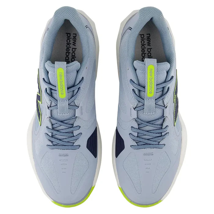 Men's SmashStep PKL 2E Width Pickleball Shoes Zinc Blue and Navy