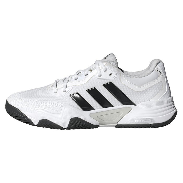 Mens Solematch Control 2 Shoes White and Black Blue Metallic