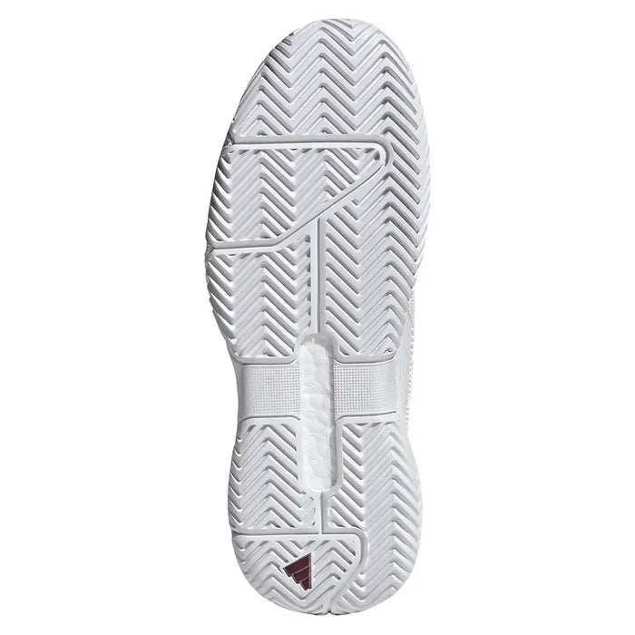 Men's Solematch Control 2 Shoes White and Maroon