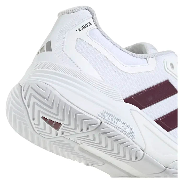 Men's Solematch Control 2 Shoes White and Maroon