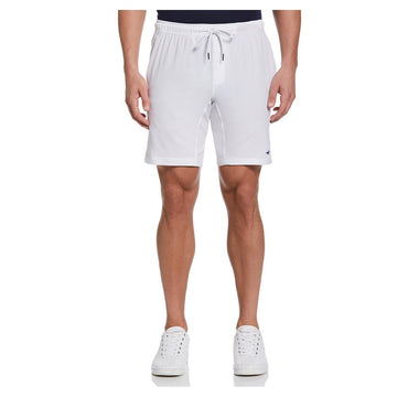 Men's Solid Athletic 9 Inch Short Bright White